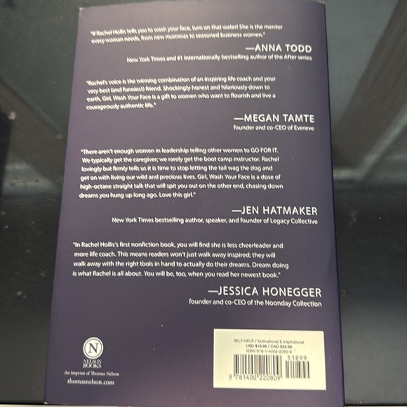 Girl, Wash Your Face Book by Rachel Hollis - Picture 2 of 2